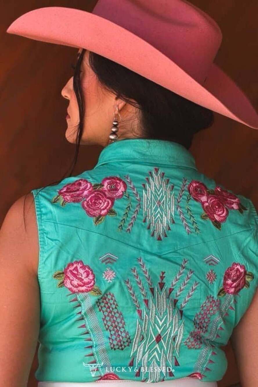 NWT Lucky & Blessed Embroidered Dress or Duster